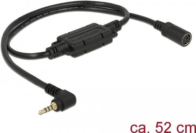 Immagine prodotto Navilock 62881 2,5 mm 4 pin MD6 Nero Cavo interfaccia/adattatore (0.52 m)