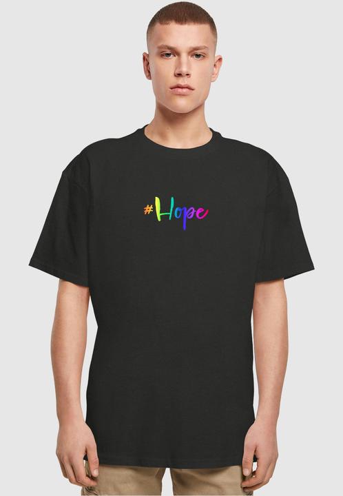 Actual product image Merchcode Hope Rainbow Heavy Oversized Tee - 113657 (4XL)