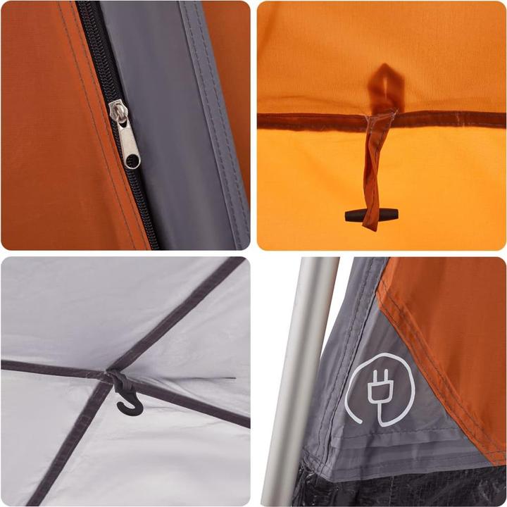 Immagine prodotto VidaXL Gattino (Tenda a cupola, 6.90 kg, 4 persone)