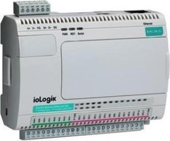 Moxa IOLOGIK E2242 - Universal controller, 4 AIs, 12 DIOs, ClickGo, -10 to 60C operating temperature
