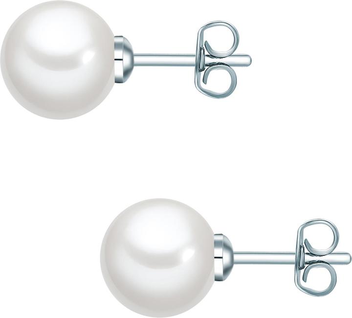 Produktbild Lulu & Jane Damen Messing Muschelkernperle silber - 29643 (Messing)