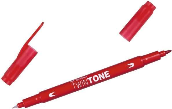 Image du produit Tombow Feutres de coloriage Twintone (75, Fraise Rouge, 1 x)