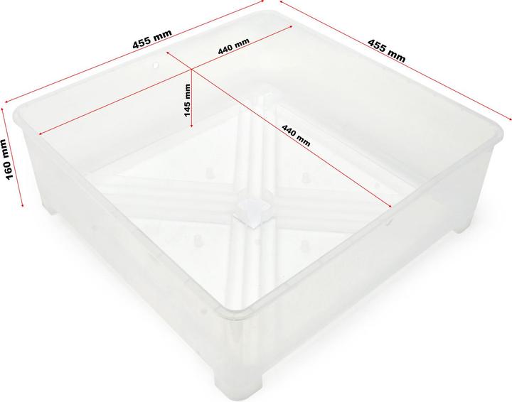 Image du produit Wiltec Pièce détachée pour la Couveuse automatique Bac en plastique Série-WQ Incubateur Appareil Incubation