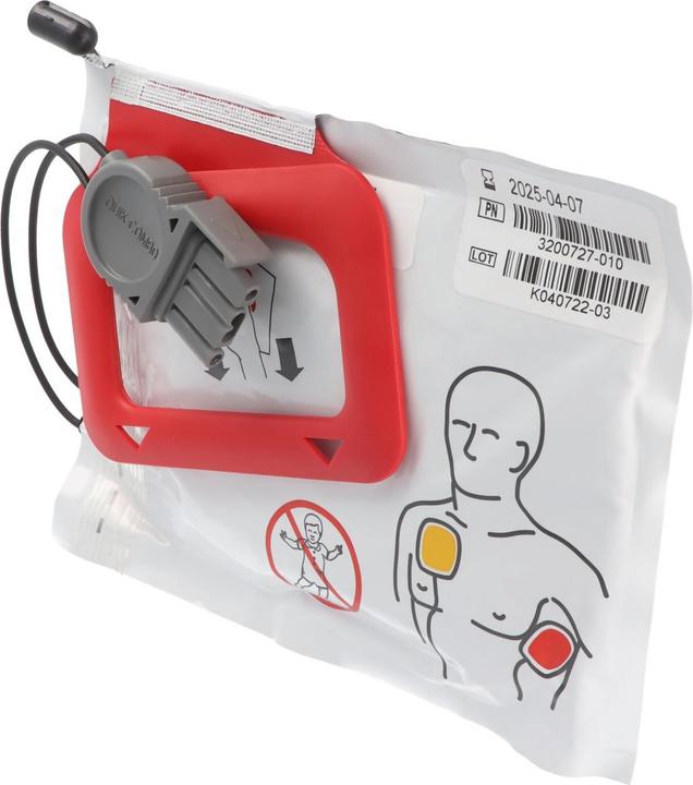Actual product image Physio Control Original lithium battery defibrillator Lifepak CR Plus/ Express (1 pcs., Device specific, 1500 mAh, Rechargeable battery)
