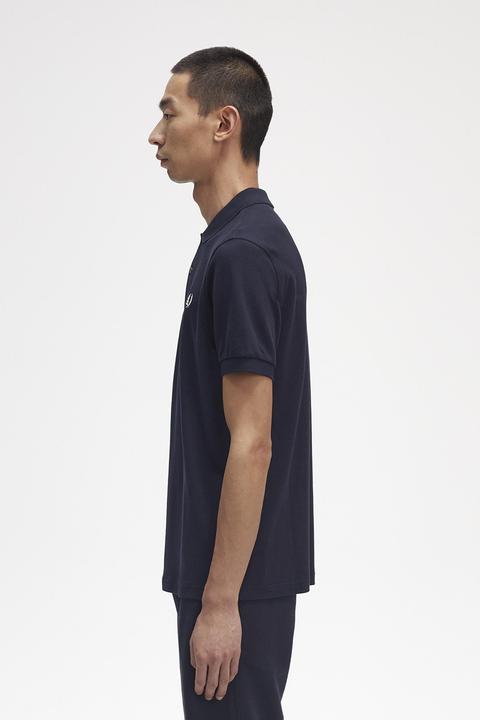 Actual product image Fred Perry Plain Polo Shirt navy (XL)