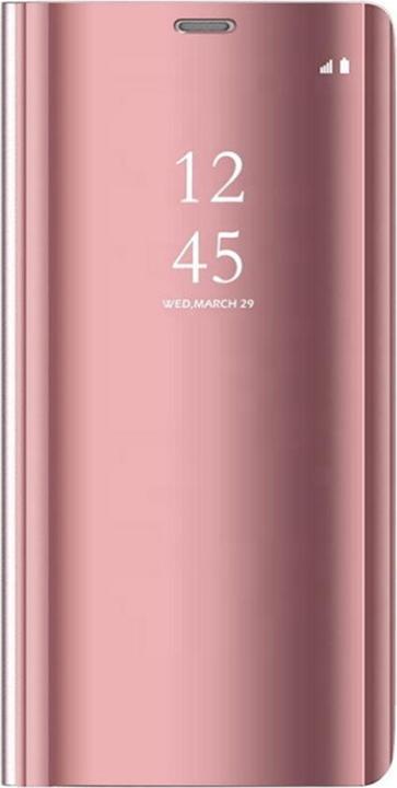 Actual product image OEM Smart Clear View Case for Samsung Galaxy A25 5G (global) pink (Samsung Galaxy A25 5G)