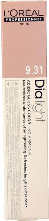 Immagine prodotto L'Oréal Professionnel DIA LIGHT gel-crema acide sans amoniaque #9.31 50 ml (9.31 Biondo Biondo Chiaro Oro Cenere)