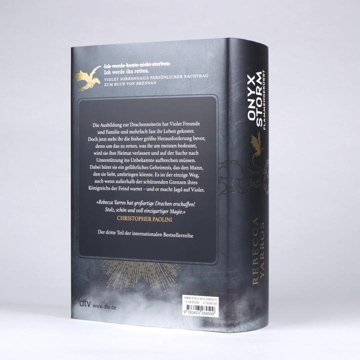 Image du produit Onyx Storm (Allemand, Julia Schwenk, Michelle Gyo, Rebecca Yarros, 2025)