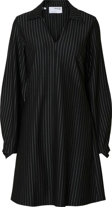 Produktbild Selected Femme Nadelstreifen Viskosemix Minikleid (XXL)