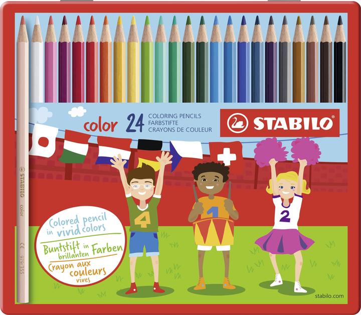 Produktbild STABILO Buntstift (Mehrfarbig, 24 x)