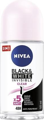 Image du produit NIVEA Invisibleack&White Antiperspirant W Bullet 48H (Roll-on, 50 ml)