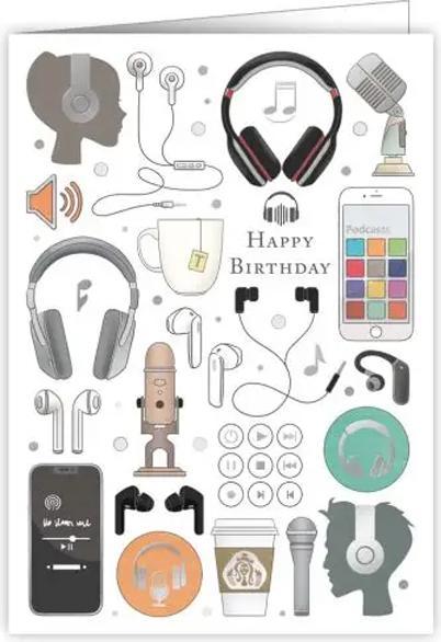 Produktbild Quire Geburtstagskarte Happy Birthday Musik