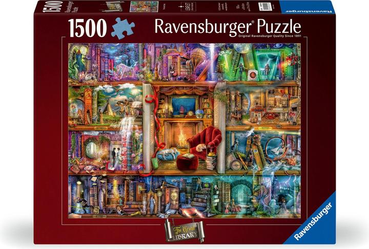 Ravensburger La Grande Bibliothèque (1500 pièces)