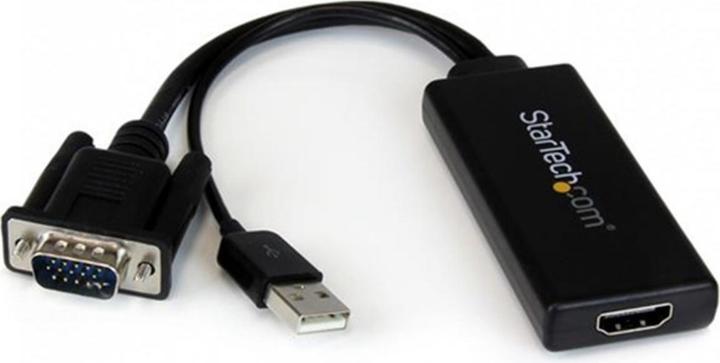 Produktbild StarTech VGA To HDMI Adapter W/ Audio (Analog -> Digital)