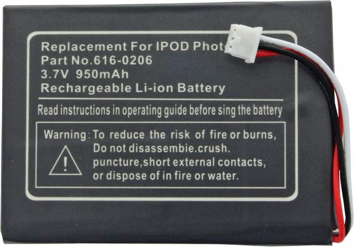 Produktbild AccuCell Akku für Apple iPod Photo 616-0206