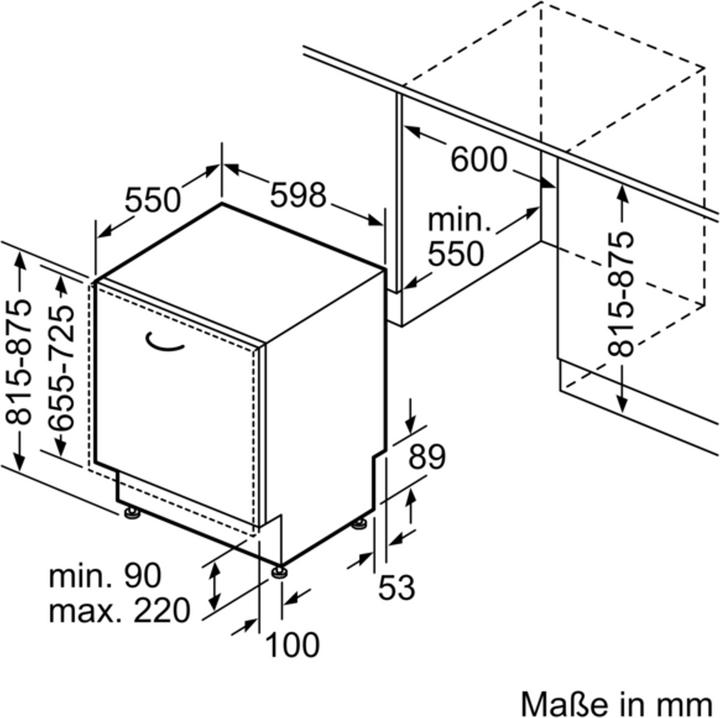 Image du produit Bosch Hausgeräte SMD6ECX57E