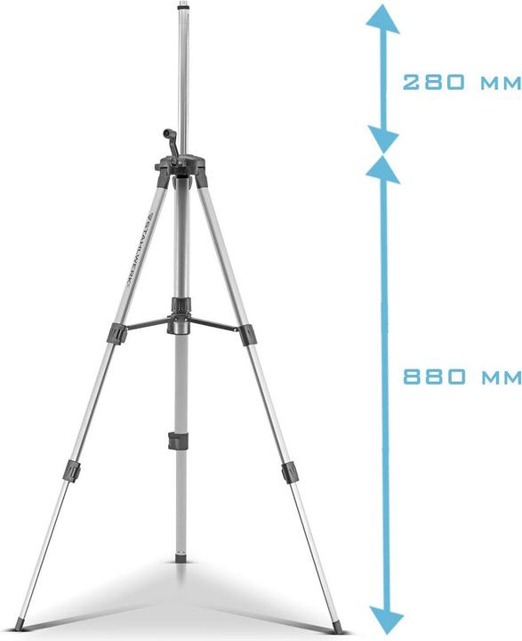 Produktbild Stahlwerk Universal-Stativ für Kreuzlinienlaser KL-5 ST auf 280 mm ausfahrbar