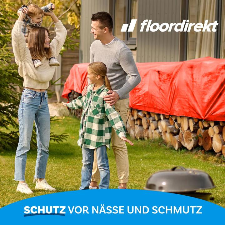Actual product image Floordirekt Abdeckplane 80 g/m²