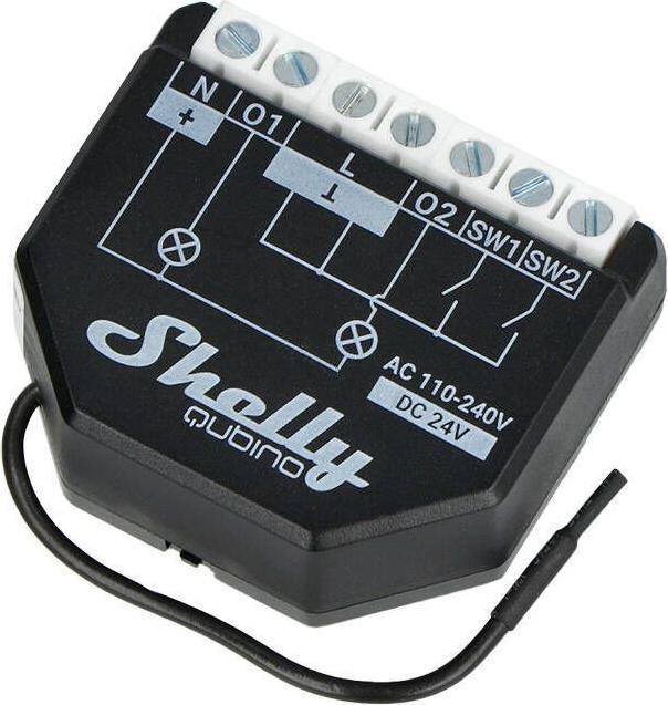 Image du produit Shelly Qubino Wave 2PM (Actionneur de commutation)