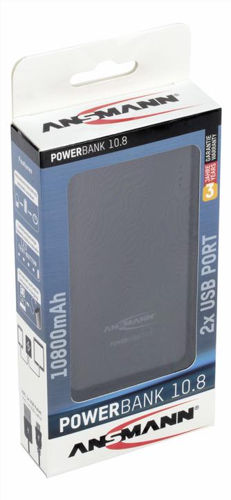 Actual product image Ansmann Powerbank 10.8 (10800 mAh, 40 Wh)