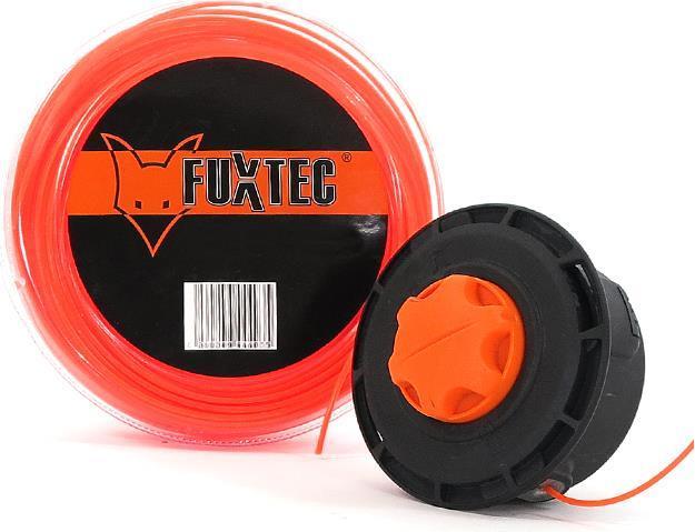 Produktbild Fuxtec Easy FIT Doppelfadenkopf Fadenspule + 2,4 x 15m Nylonfaden für Benzin Motorsense (Trimmerfaden + Fadenspule)