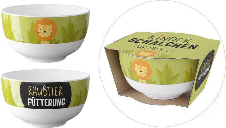 Image du produit La Vida Bol pour enfant Courageux&Sauvage Ø11cm
