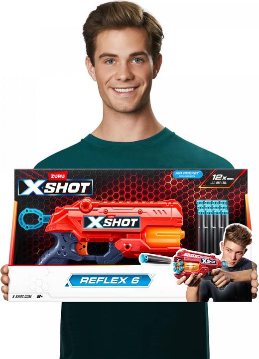 Immagine prodotto Xshot Reflex 6 (12 freccette) Scatola aperta 36433
