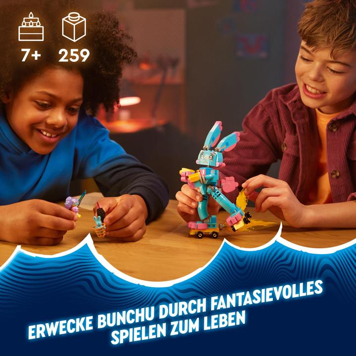 Actual product image LEGO 71453 Izzie and her Bunny Bunchu (71453, LEGO Dreamzzz)