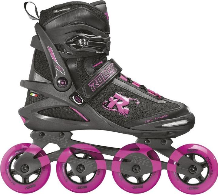 Roces Rollschuhe Pic Tif Damen schwarz-rosa 400852 01 (39) (40)