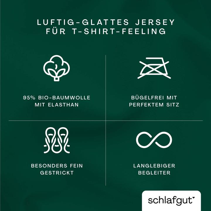 Valori nutrizionali e ingredienti schlafgut Knitted Jersey (Copripiumino, 60 x 80 cm)