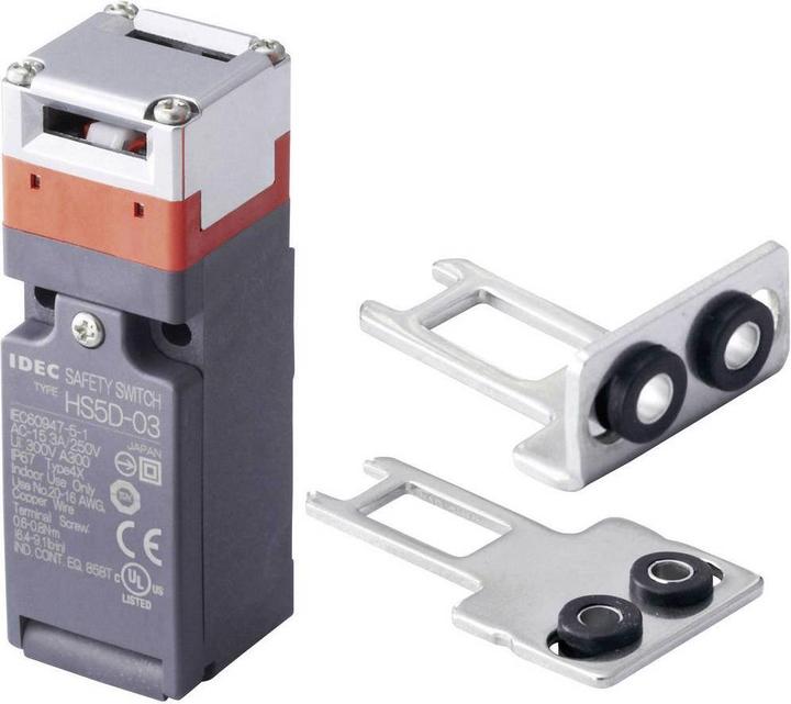 Immagine prodotto Idec Interruttore di sicurezza 300 V/AC 10 A leva metallica dritta, curva tattile IP67 1 set