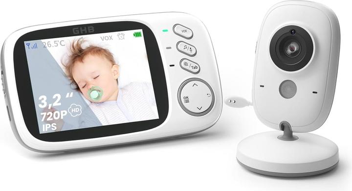 Image du produit GHB Babyphone mit Kamera und LCD-Display (Vidéo et audio)