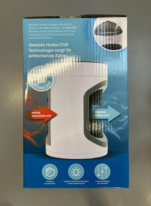 Actual product image Livington CHILL air cooler (20 m²)