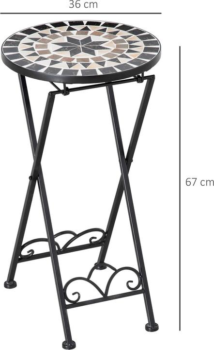 Actual product image Jamb Plant stand mosaic
