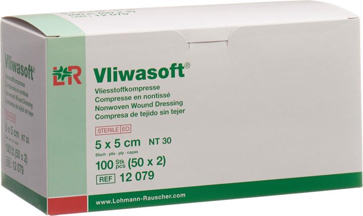 Actual product image Lohmann & Rauscher Nonwoven compresses