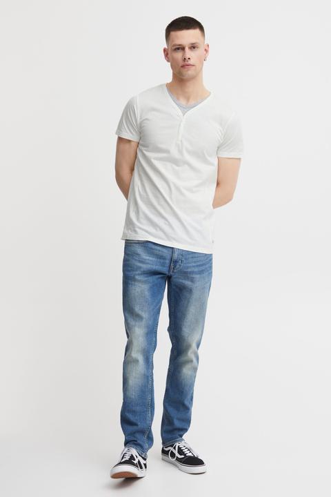 Immagine prodotto Solid Dorian T-Shirt A Maniche Corte Maglietta Da Uomo Con Collo Grandad (M)
