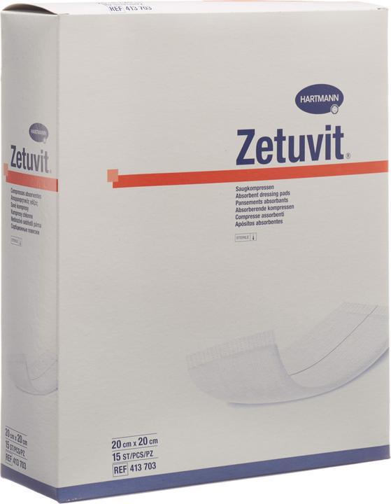 Image du produit Zetuvit Absorptionsverband 20x20cm steril