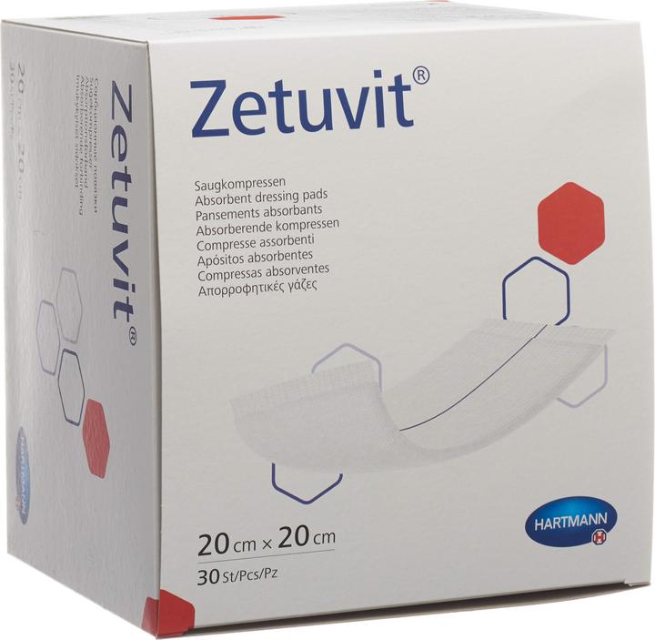 Zetuvit Absorptionsverband 20x20cm