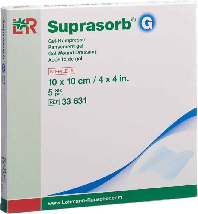 Produktbild Suprasorb G Gel-Kompresse 10x10cm