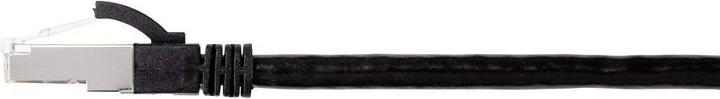 Produktbild Renkforce RJ45 RF-4538204 CAT 6a S/FTP 30.00 m Schwarz für Aussenbereich geeignet (S/FTP, CAT6a, 30 m)