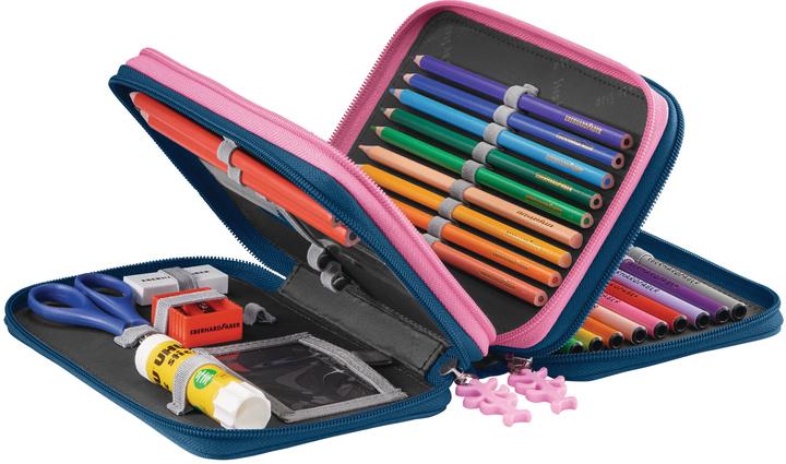 Actual product image Step by Step satchel accessories XXL pencil case, 43 pieces