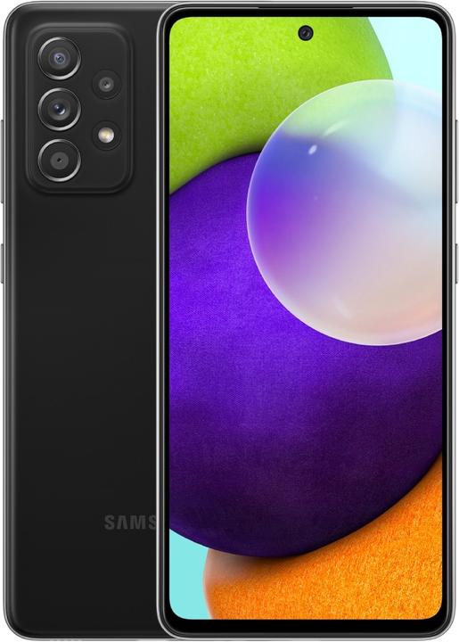 Samsung Galaxy A52 5G EE Enterprise Edition UE (128 Go, Noir, 6.40", Double SIM, 64 Mpx, 5G)