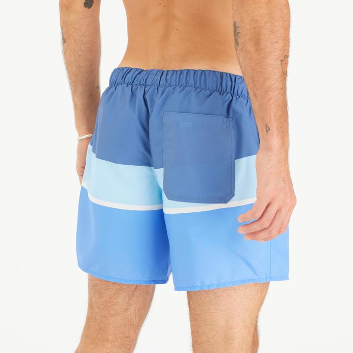 Actual product image Olaian Men’s Swim Shorts Surf 100 15” Short - Strippy Blue (XXL)