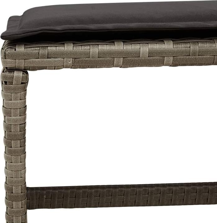 Immagine prodotto VidaXL Mobili da giardino set da pranzo set da giardino gruppo di sedute 13 pezzi in poly rattan grigio (220 cm)