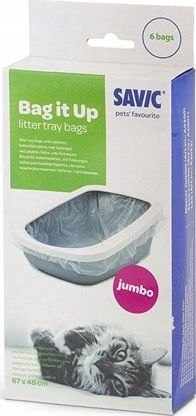 Savic CAT LITTER BAG 6PCS 67X48CM