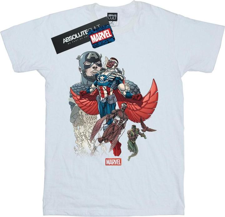 Produktbild Captain America Falcon Evolution TShirt (XXL)