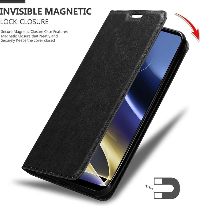 Actual product image Cadorabo Book Invis. Magnet sleeve (Motorola Moto G51 5G)