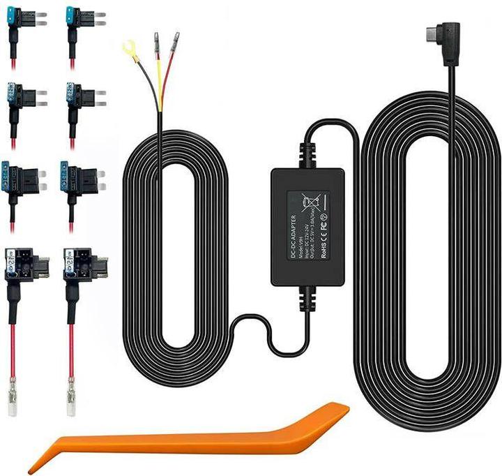 Produktbild Redtiger 4 Fuse Hardwire kit HW01-DT (Bluetooth, Eingebautes Mikrofon, Nachtsicht)