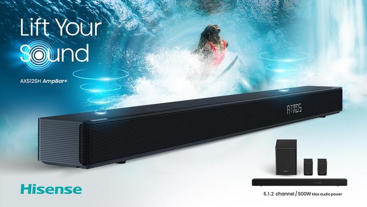 Produktbild Hisense AX5120G (340 W, 5.1.2 Kanal)