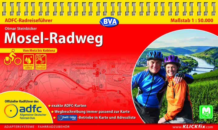 Image du produit Guide ADFC de la piste cyclable de la Moselle